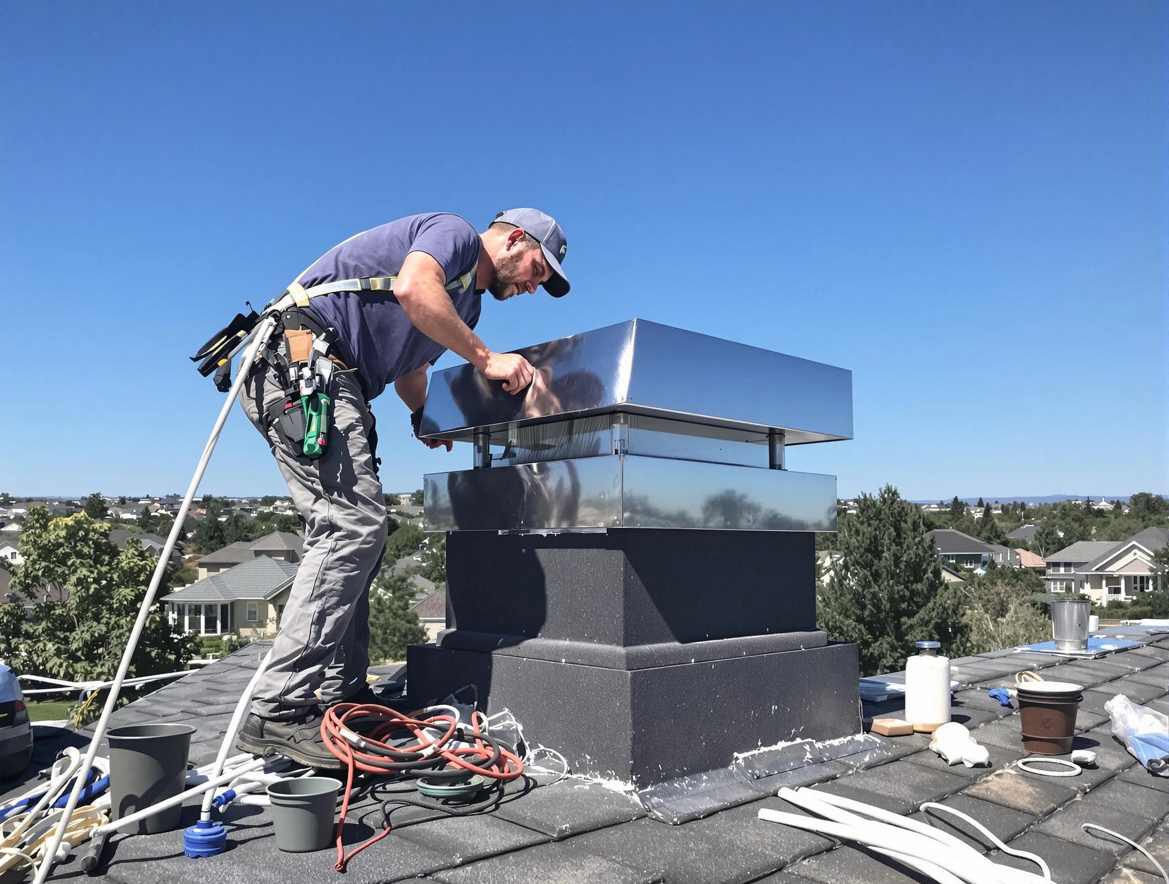 Chimney Cap Services service in Hempfield, PA